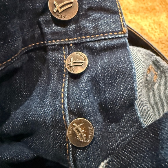 Men’s William Rast BEN Straight Leg Jeans – Dark Indigo | Made in USA - Picture 6 of 10